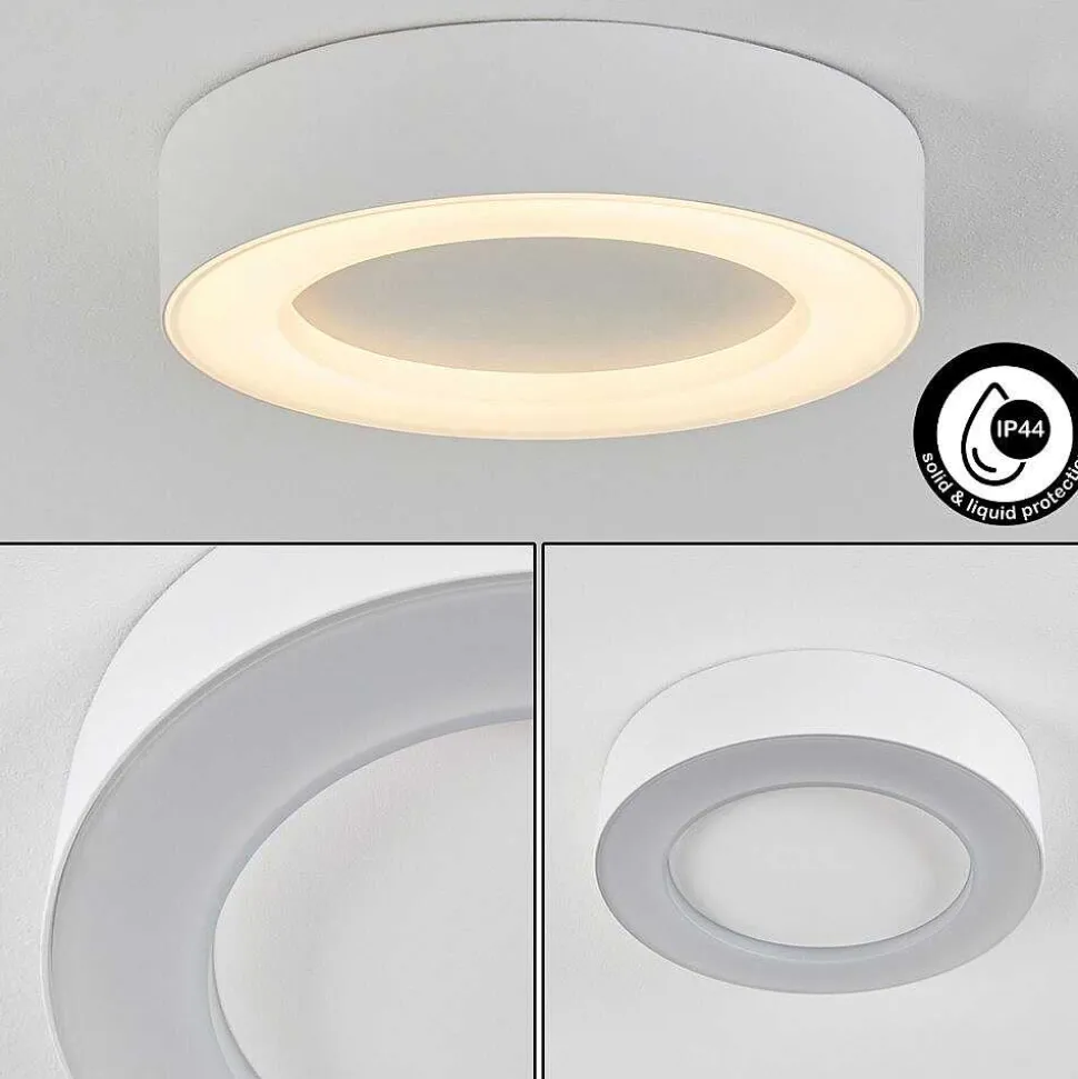 Plafonnier Exterieur Paleroo Led Blanc, 1 Lumiere