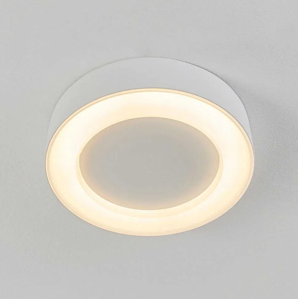 Plafonnier Exterieur Paleroo Led Blanc, 1 Lumiere