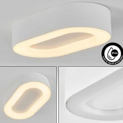 Plafonnier Exterieur Paleroo Led Blanc, 1 Lumiere