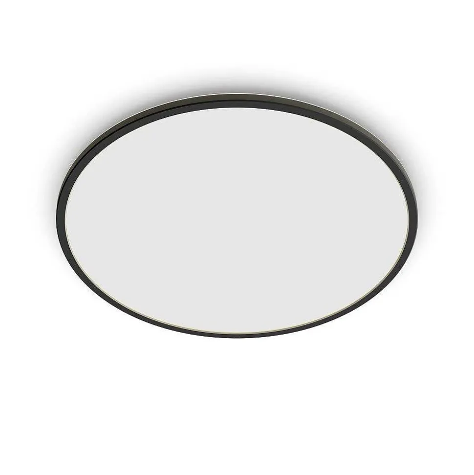 Plafonnier Exterieur Philips Superslim Led Noir, 1 Lumiere