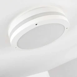 Plafonnier Exterieur Wollongong Led Blanc, 1 Lumiere