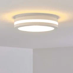 Plafonnier Exterieur Wollongong Led Blanc, 1 Lumiere