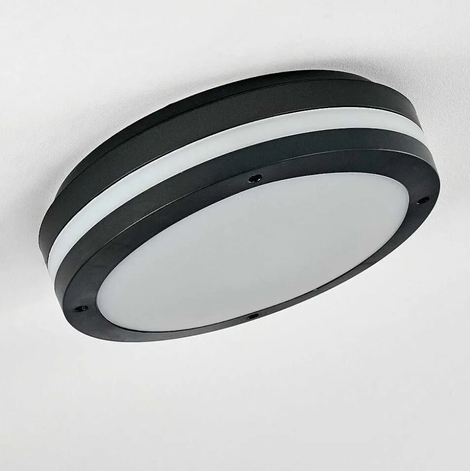 Plafonnier Exterieur Wollongong Led Anthracite, 1 Lumiere