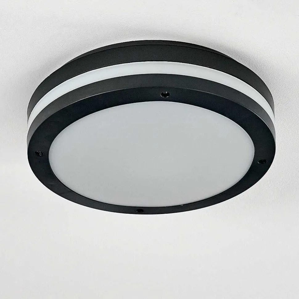Plafonnier Exterieur Wollongong Led Anthracite, 1 Lumiere