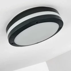 Plafonnier Exterieur Wollongong Led Anthracite, 1 Lumiere