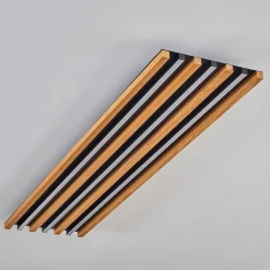 Plafonnier Favorina Led Ecru, Noir, 1 Lumiere, Telecommandes