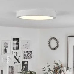 Plafonnier Finsrud Led Blanc, 1 Lumiere