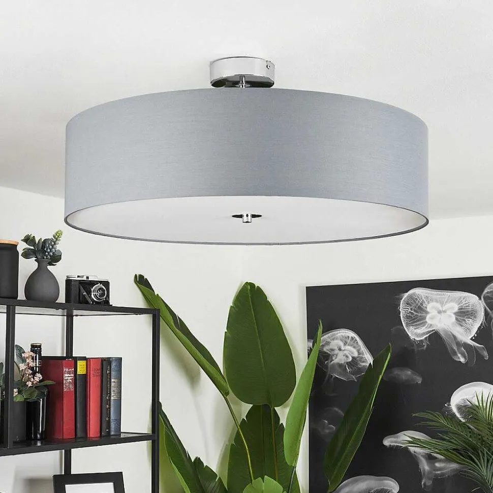 Plafonnier Foggia Chrome, 3 Lumieres