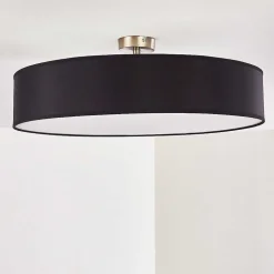 Plafonnier Foggia Nickel Mat, 3 Lumieres