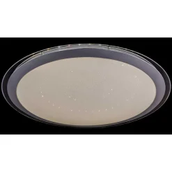 Plafonnier Globo Carry Led Blanc, 1 Lumiere, Telecommandes, Changeur De Couleurs