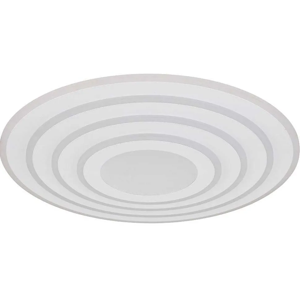 Plafonnier Globo Jocelyn Led Blanc, 1 Lumiere, Telecommandes