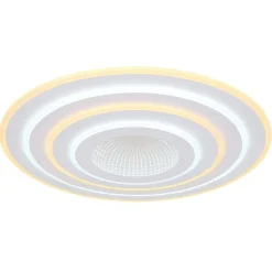 Plafonnier Globo Jocelyn Led Blanc, 1 Lumiere, Telecommandes