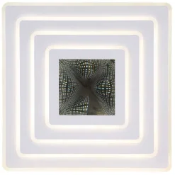 Plafonnier Globo Jocelyn Led Blanc, 1 Lumiere, Telecommandes