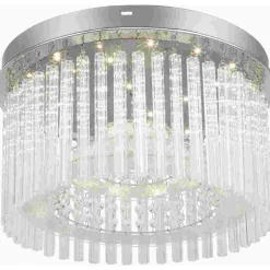 Plafonnier Globo Joyce Led Chrome, 1 Lumiere