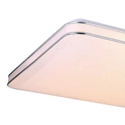 Plafonnier Globo Lassy Led Blanc, 1 Lumiere, Telecommandes