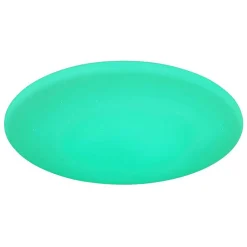 Plafonnier Globo Rena Led Blanc, 1 Lumiere, Telecommandes, Changeur De Couleurs