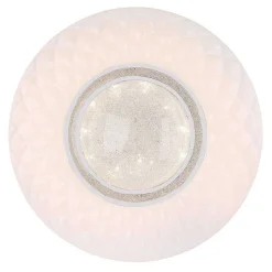 Plafonnier Globo Rita Led Blanc, 1 Lumiere, Telecommandes