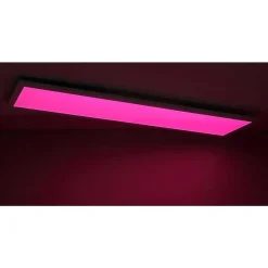 Plafonnier Globo Rosi Led Blanc, 1 Lumiere, Telecommandes, Changeur De Couleurs