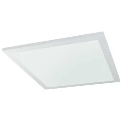 Plafonnier Globo Rosi Led Blanc, 1 Lumiere, Telecommandes, Changeur De Couleurs