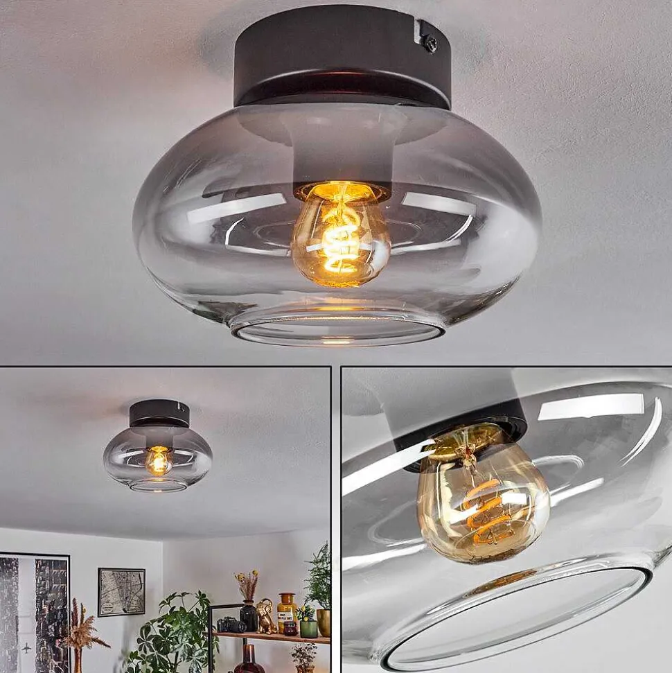 Plafonnier Haikala Noir, 1 Lumiere