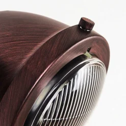 Plafonnier Herford Bois Fonce, Rouille, 3 Lumieres