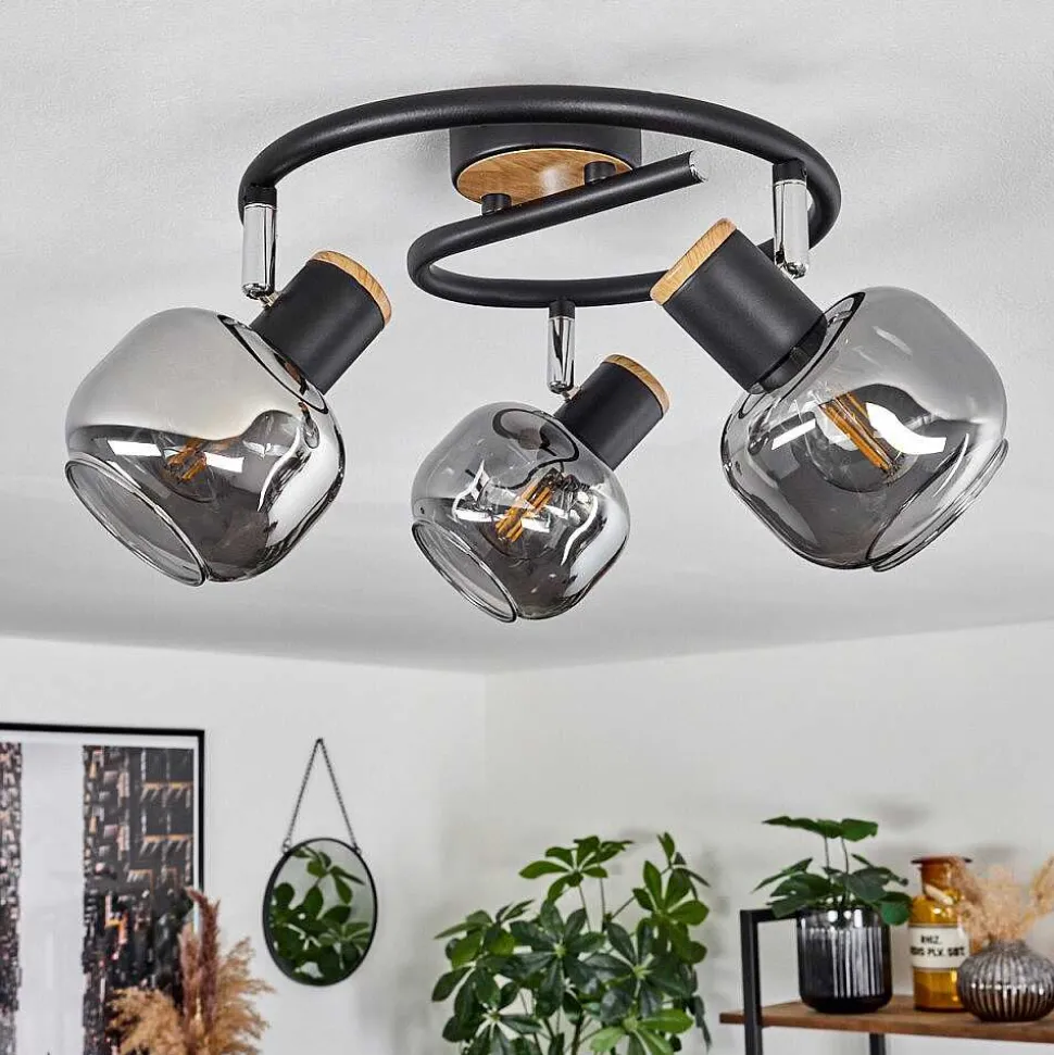 Plafonnier Lexington Noir, 3 Lumieres