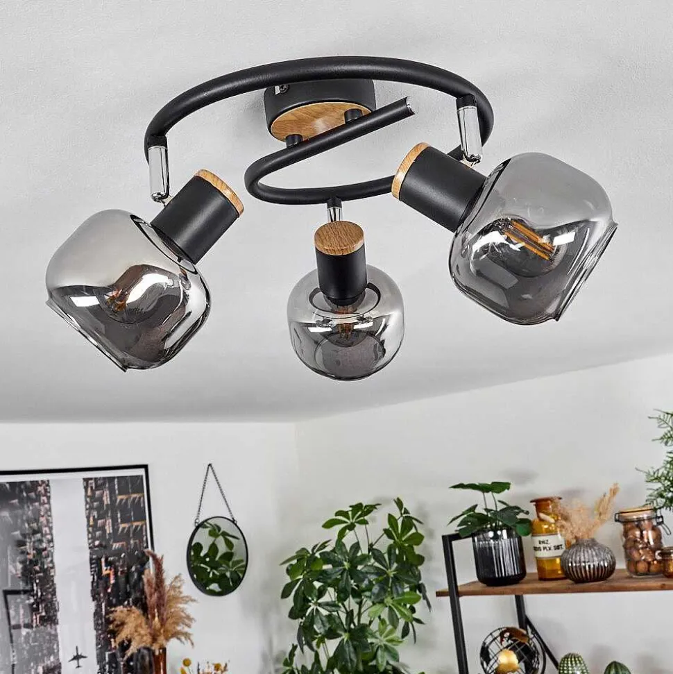 Plafonnier Lexington Noir, 3 Lumieres