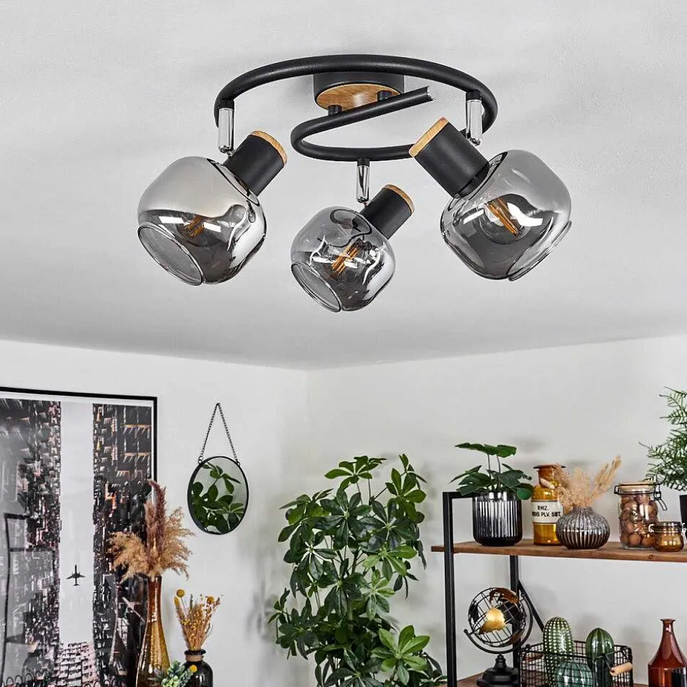 Plafonnier Lexington Noir, 3 Lumieres