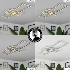 Plafonnier Longos Led Aluminium, 1 Lumiere