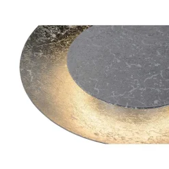 Plafonnier Lucide Foskal Led Argente, 1 Lumiere