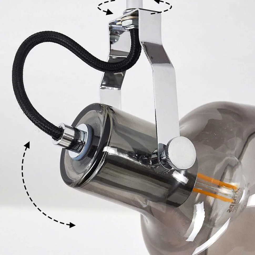 Plafonnier Lulea Chrome, 5 Lumieres