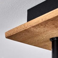 Plafonnier Maidford Ecru, Noir, 2 Lumieres