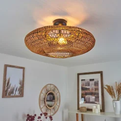 Plafonnier Mulstrand Noir, 2 Lumieres