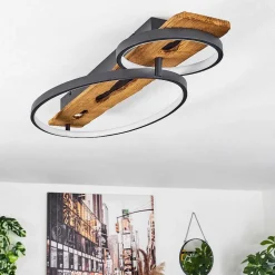 Plafonnier Nevogilde Led Ecru, 1 Lumiere