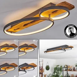 Plafonnier Nevogilde Led Ecru, 1 Lumiere