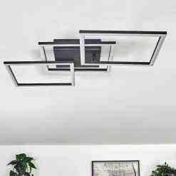 Plafonnier Obo Led Noir, 1 Lumiere