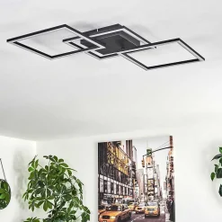 Plafonnier Obo Led Noir, 1 Lumiere