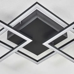 Plafonnier Obo Led Noir, 1 Lumiere