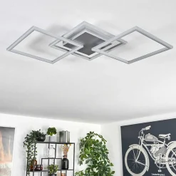 Plafonnier Obo Led Titane, 1 Lumiere