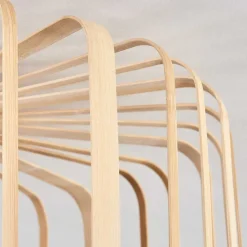 Plafonnier Oravi Bois Clair, 1 Lumiere