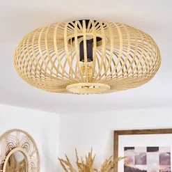 Plafonnier Oravi Bois Clair, 1 Lumiere