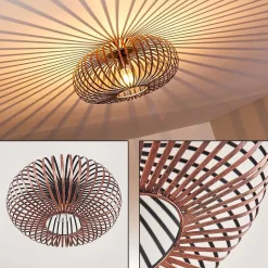 Plafonnier Oravi Cuivre, 1 Lumiere