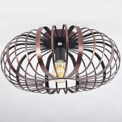 Plafonnier Oravi Cuivre, Noir, 1 Lumiere