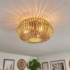 Plafonnier Oravi Noir, 3 Lumieres