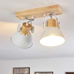 Plafonnier Orny Blanc, 2 Lumieres