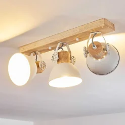 Plafonnier Orny Blanc, 3 Lumieres