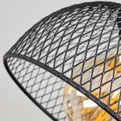 Plafonnier Orny Bois Fonce, Noir, 1 Lumiere