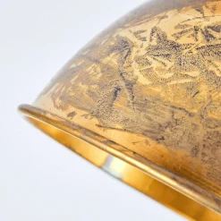 Plafonnier Orny Bronze, Bois Clair, 3 Lumieres