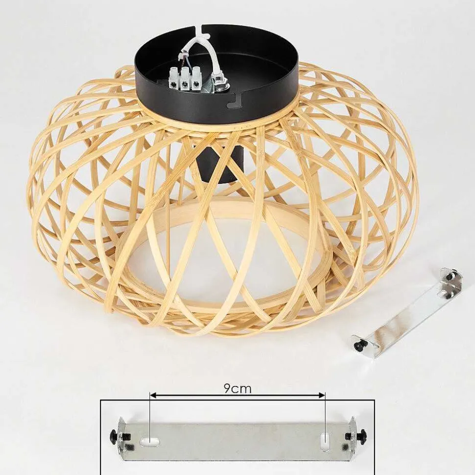 Plafonnier Pabu Ecru, 1 Lumiere