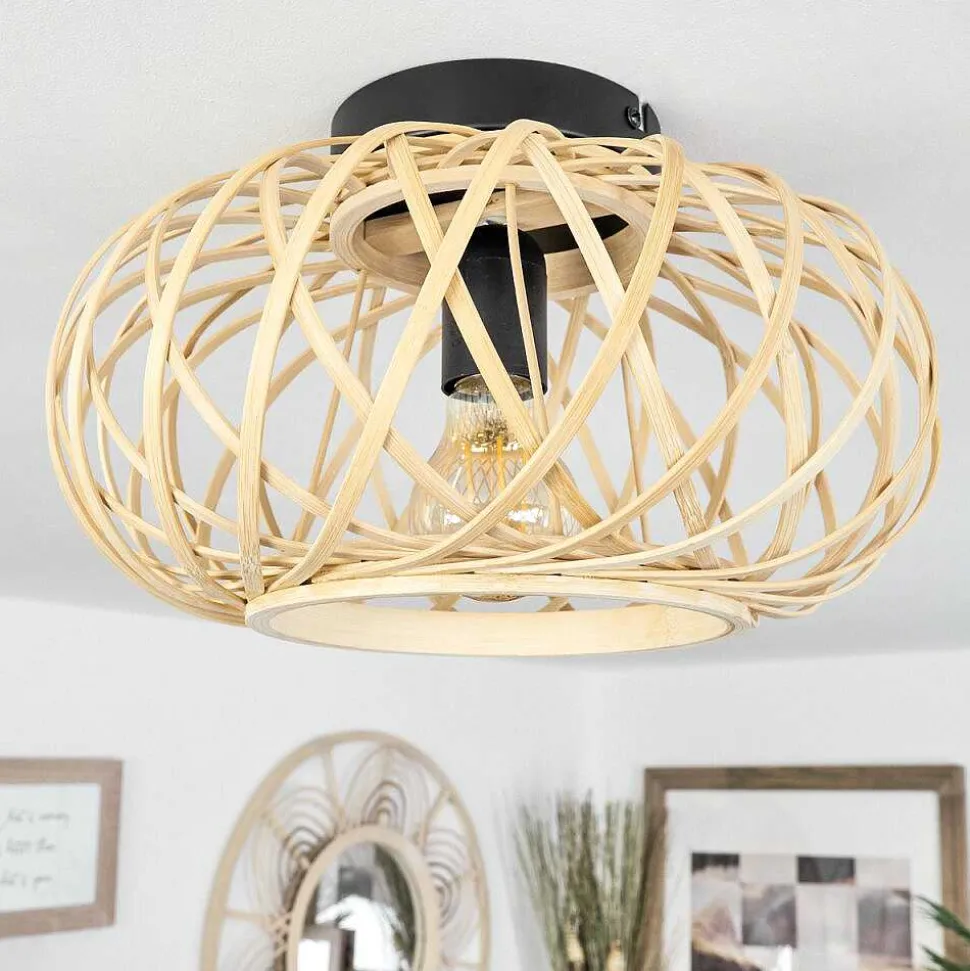 Plafonnier Pabu Ecru, 1 Lumiere